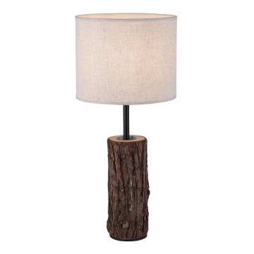 Leuchten Direkt 11233-79 - Stona lampa BARK 1xE27/40W/230V drvo