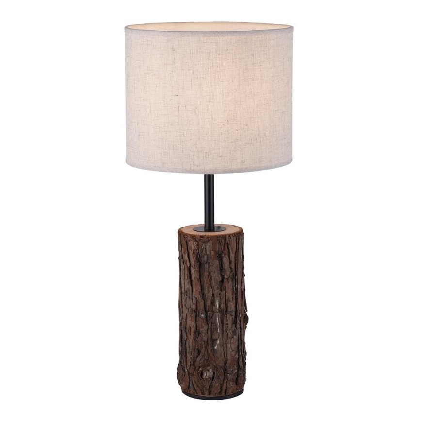 Leuchten Direkt 11233-79 - Stona lampa BARK 1xE27/40W/230V drvo