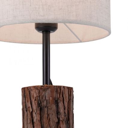 Leuchten Direkt 11233-79 - Stona lampa BARK 1xE27/40W/230V drvo