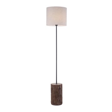 Leuchten Direkt 11234-79 - Podna lampa BARK 1xE27/40W/230V drvo