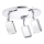 Leuchten Direkt 11243-17 - LED Reflektorska lampa WELLA 3xLED/4,2W/230V