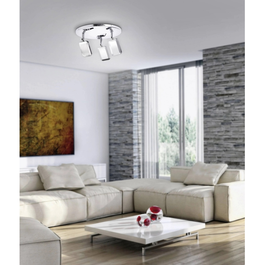 Leuchten Direkt 11243-17 - LED Reflektorska lampa WELLA 3xLED/4,2W/230V