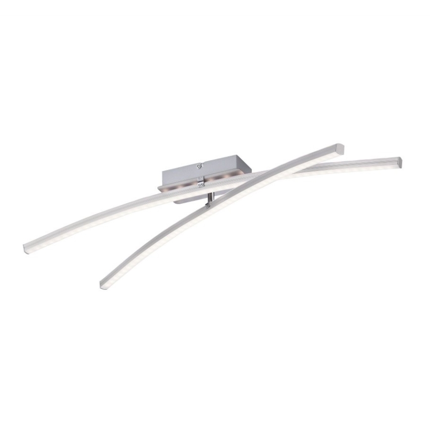 Leuchten Direkt 11255-55 - LED RGB prigušiva plafonska lampa ALINA 2xLED/8,1W/230V 2700-5000K + daljinski upravljač