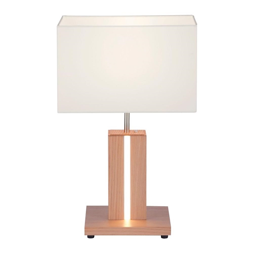 Leuchten Direkt 11421-78 - prigušiva LED stona lampa AMANDA 1xE27/40W/230V + 1xLED/5W