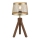 Leuchten Direkt 11423-60 - Stona lampa FREDERIK 1xE27/60W/230V drvo manga