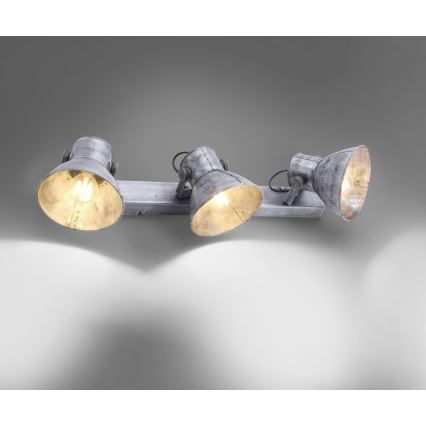 Leuchten Direkt 11480-77 - Reflektorska lampa SAMIA 3xE27/25W/230V