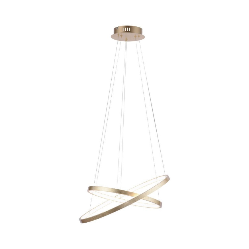 Leuchten Direkt 11525-12 -LED Luster na sajli CIRCLE 1xLED/18,5W/230V + LED/23,5W