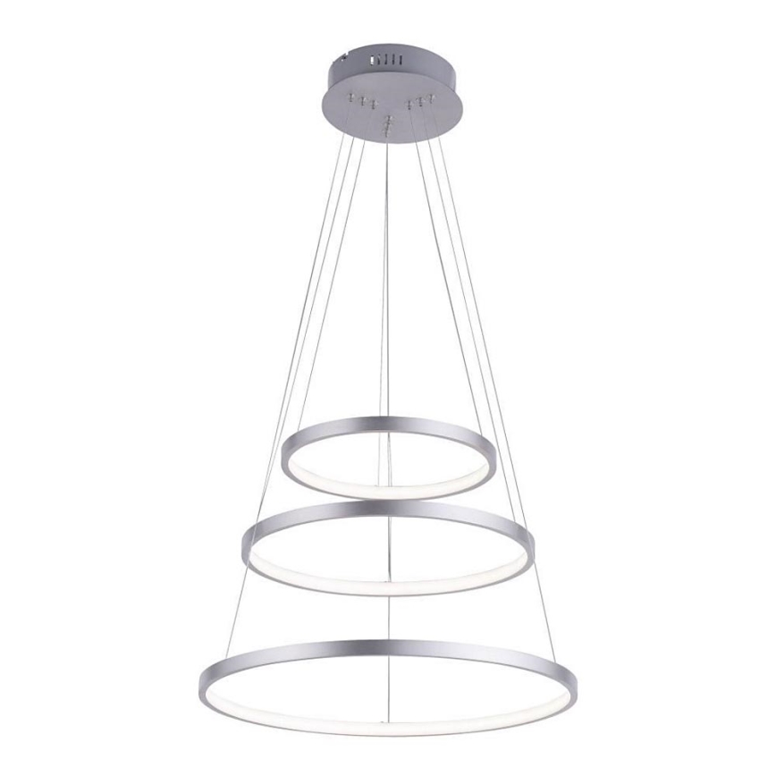 Leuchten Direkt 11526-55 - LED prigušiva luster na sajli CIRCLE 1xLED/13,5W/230V + LED/19,5W + LED/24W