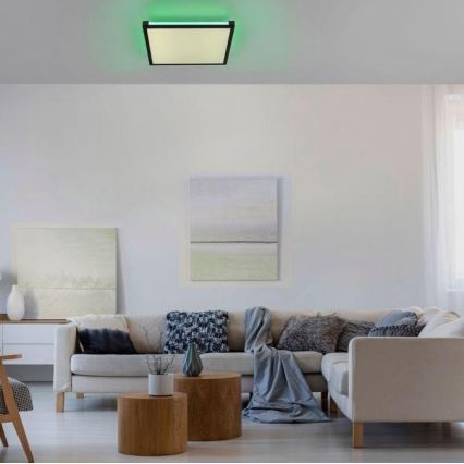 Leuchten Direkt 11621-18 - LED RGB prigušiva stropna svetiljka MARIO LED/24W/230V 2700-5000K + daljinski upravljač