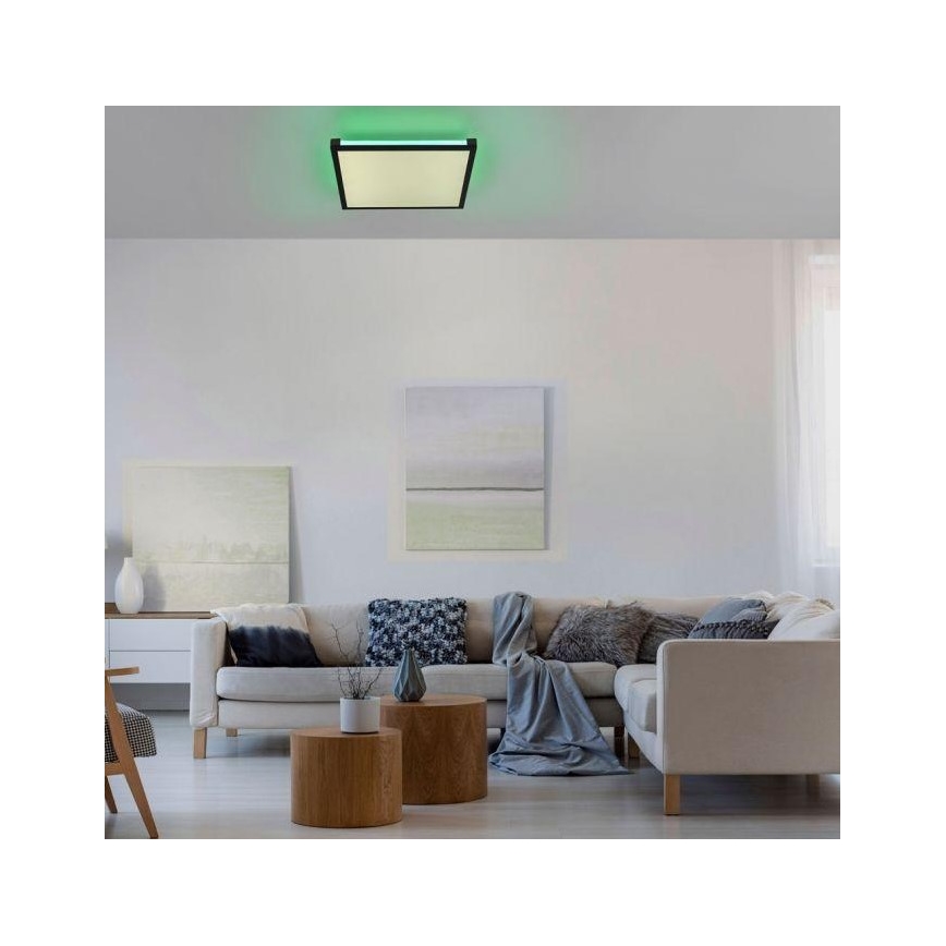 Leuchten Direkt 11621-18 - LED RGB prigušiva stropna svetiljka MARIO LED/24W/230V 2700-5000K + daljinski upravljač