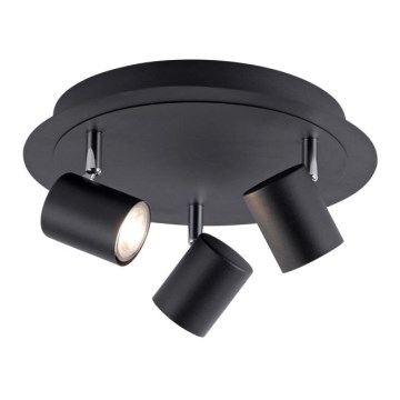Leuchten Direkt 11943-13 - LED Reflektorska lampa TARIK 3xGU10/5W/230V antracit