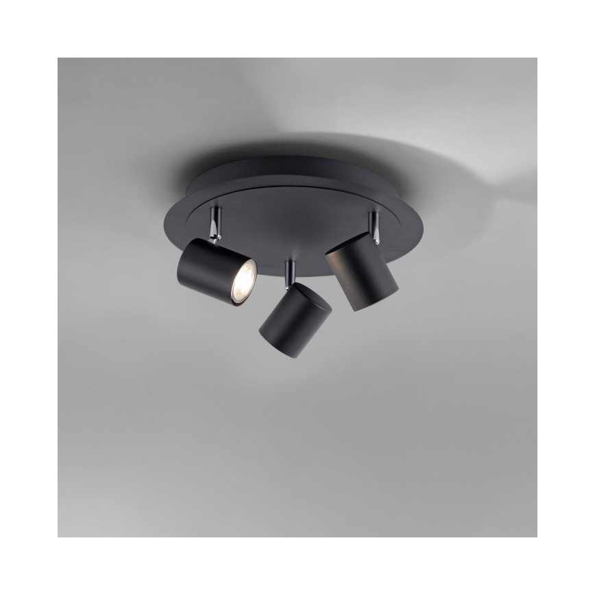 Leuchten Direkt 11943-13 - LED Reflektorska lampa TARIK 3xGU10/5W/230V antracit