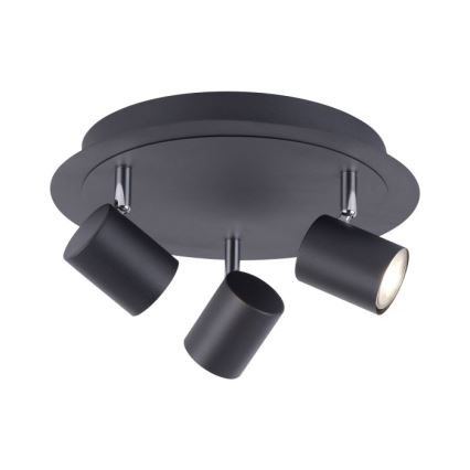 Leuchten Direkt 11943-13 - LED Reflektorska lampa TARIK 3xGU10/5W/230V antracit