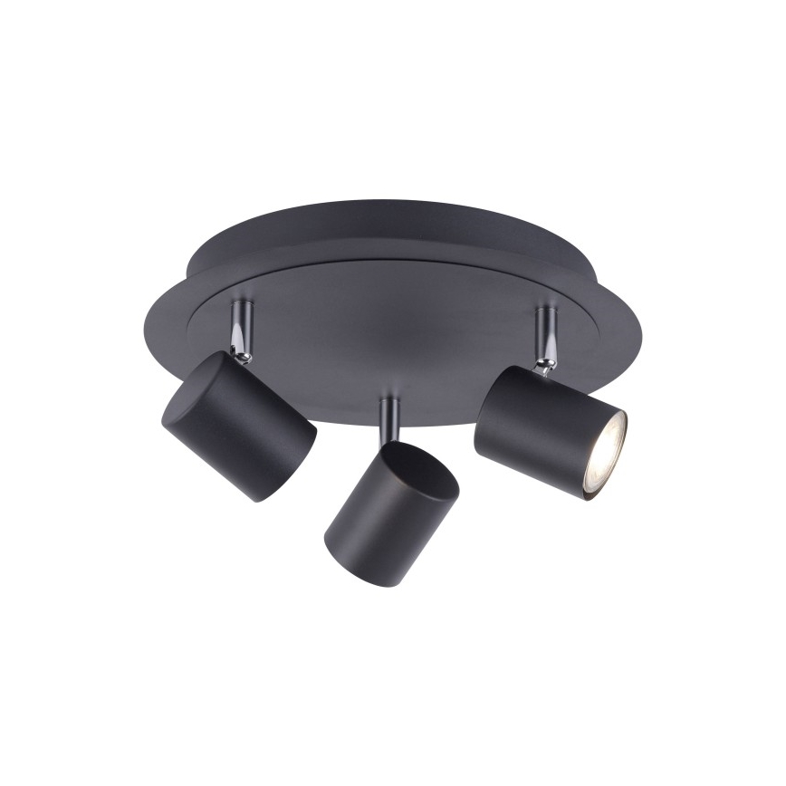 Leuchten Direkt 11943-13 - LED Reflektorska lampa TARIK 3xGU10/5W/230V antracit