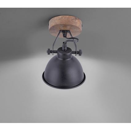 Leuchten Direkt 11981-18 - Plafonjera SAMIA 1xE14/40W/230V crno