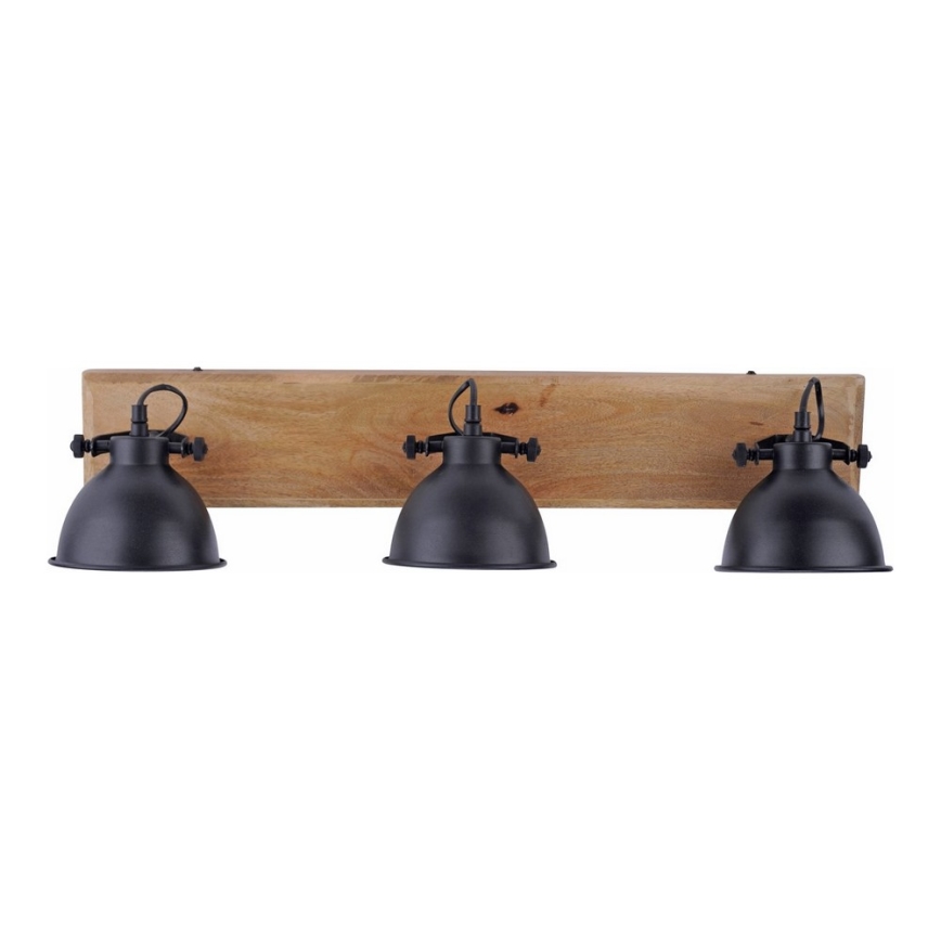 Leuchten Direkt 11983-18 - Plafonjera SAMIA 3xE14/40W/230V crno