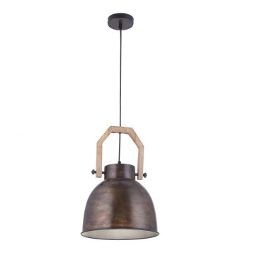 Leuchten Direkt 11986-18 - Luster na sajli SAMIA 1xE27/40W/230V drvo manga