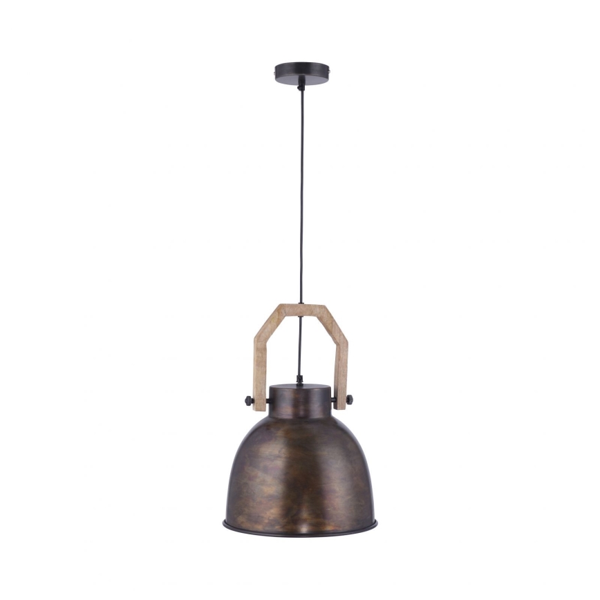 Leuchten Direkt 11986-18 - Luster na sajli SAMIA 1xE27/40W/230V drvo manga