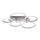 Leuchten Direkt 12112-55 - LED plafonski luster JOHANNA 2xLED/11,5W/230V+2xLED/9W+1xLED/7W