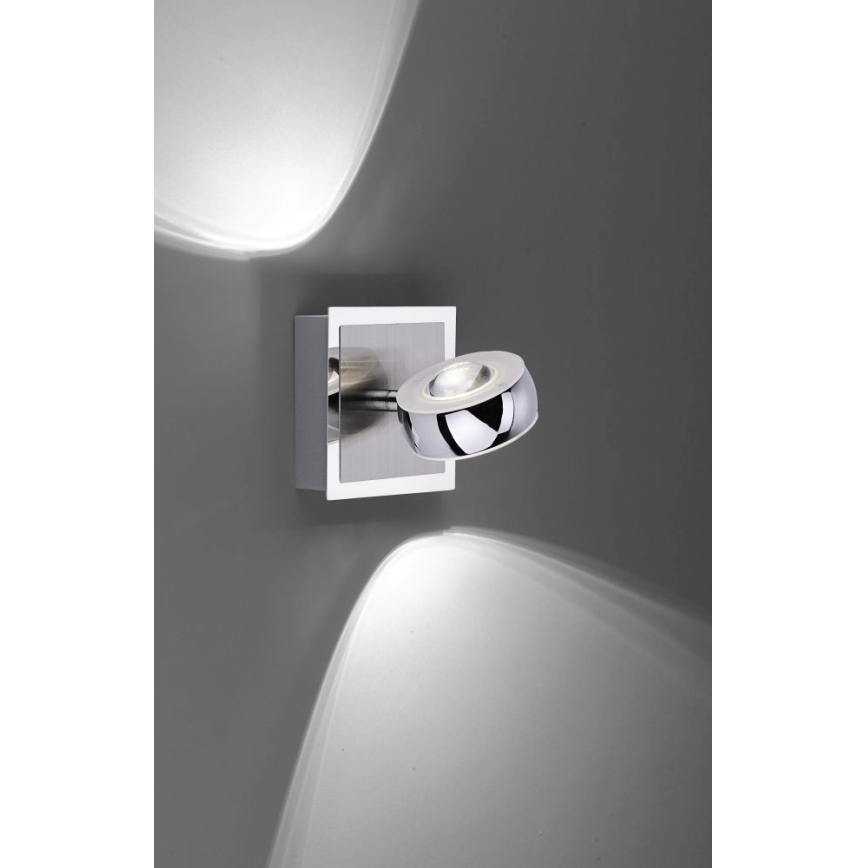 Leuchten Direkt 12471-55 - LED RGBW prigušiva zidna spot svetiljka OPTI LED/6W/230V 2700-5000K + daljinski upravljač