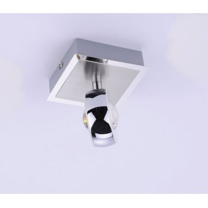 Leuchten Direkt 12471-55 - LED RGBW prigušiva zidna spot svetiljka OPTI LED/6W/230V 2700-5000K + daljinski upravljač