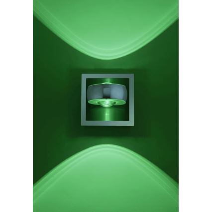 Leuchten Direkt 12471-55 - LED RGBW prigušiva zidna spot svetiljka OPTI LED/6W/230V 2700-5000K + daljinski upravljač