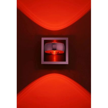 Leuchten Direkt 12471-55 - LED RGBW prigušiva zidna spot svetiljka OPTI LED/6W/230V 2700-5000K + daljinski upravljač