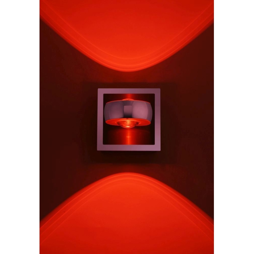 Leuchten Direkt 12471-55 - LED RGBW prigušiva zidna spot svetiljka OPTI LED/6W/230V 2700-5000K + daljinski upravljač