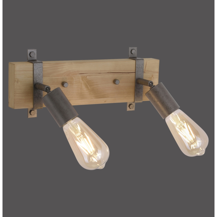 Leuchten Direkt 13472-79 - Reflektorska lampa SLAT 2xE27/40W/230V