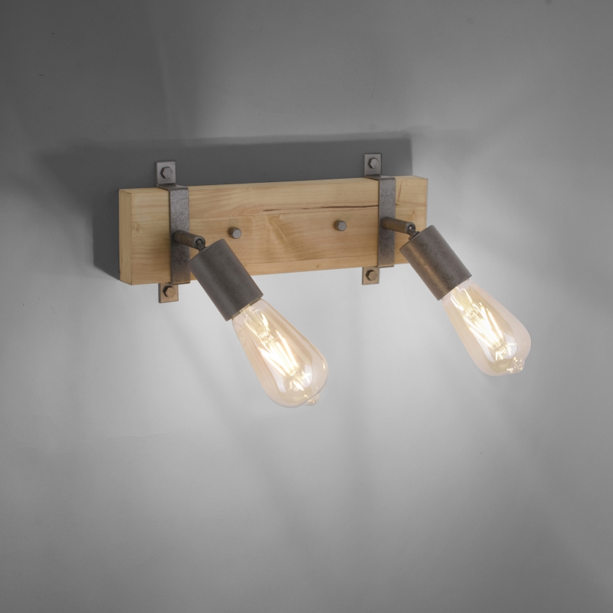 Leuchten Direkt 13472-79 - Reflektorska lampa SLAT 2xE27/40W/230V