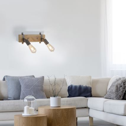 Leuchten Direkt 13472-79 - Reflektorska lampa SLAT 2xE27/40W/230V