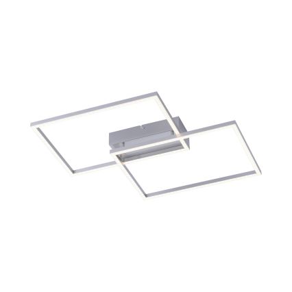 Leuchten Direkt 14017-55 - LED prigušiva plafonska svetiljka IVEN 2xLED/20W/230V + daljinski upravljač