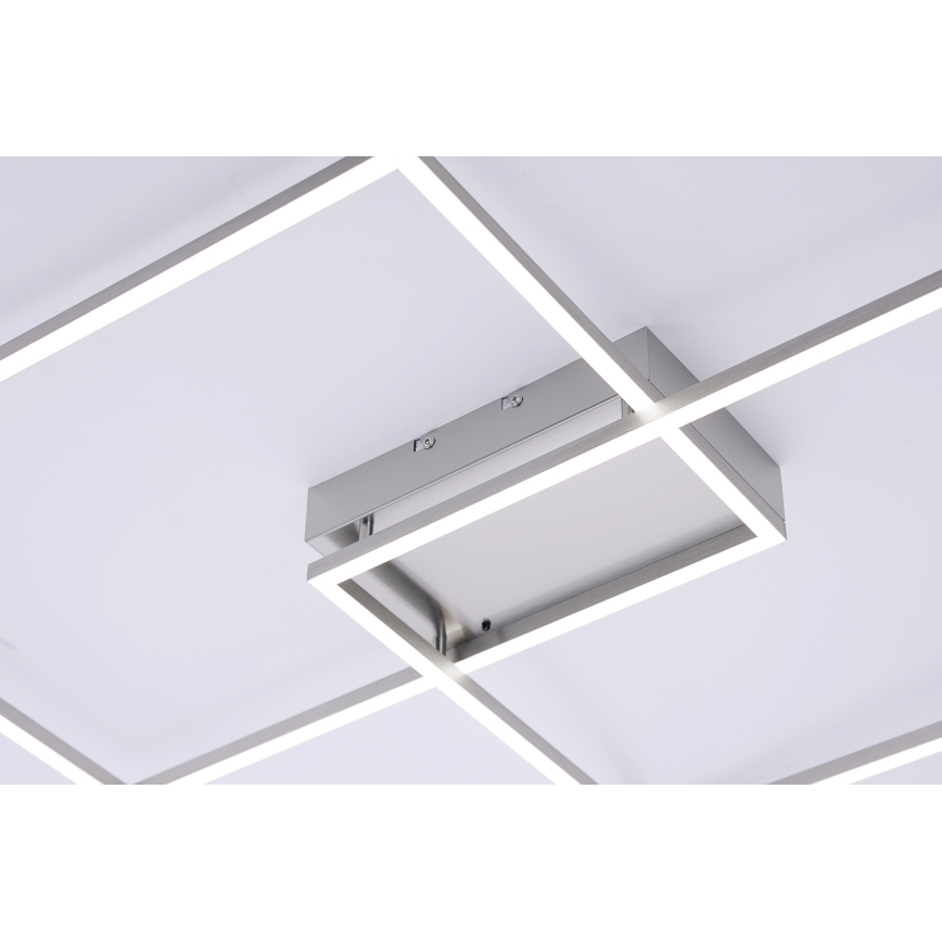 Leuchten Direkt 14017-55 - LED prigušiva plafonska svetiljka IVEN 2xLED/20W/230V + daljinski upravljač