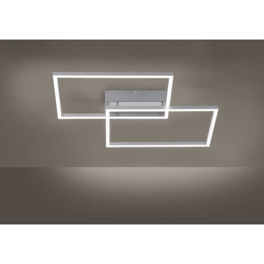 Leuchten Direkt 14017-55 - LED prigušiva plafonska svetiljka IVEN 2xLED/20W/230V + daljinski upravljač