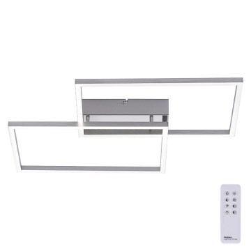 Leuchten Direkt 14018-55 - LED prigušiva plafonska lampa IVEN 2xLED/15W/230V + daljinski upravljač