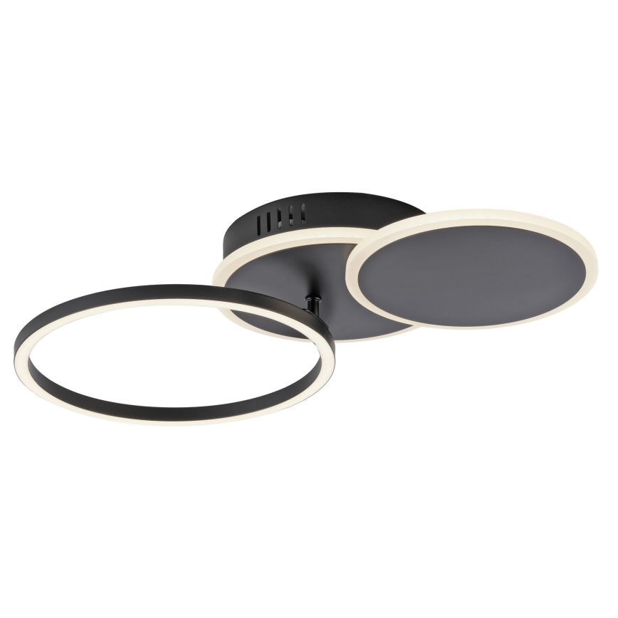 Leuchten Direkt 14116-18 - LED Plafonjera SEVENT LED/25,5W/230V crno