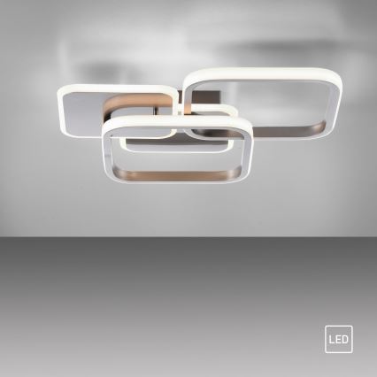 Leuchten Direkt 14117-55 - LED Plafonjera LED/36W/230V mat krom