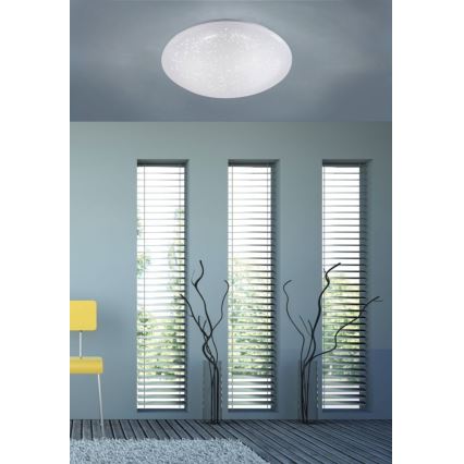 Leuchten Direkt 14122-16 - LED plafonjera za kupatilo sa senzorom SKYLER LED/12W/230V IP44