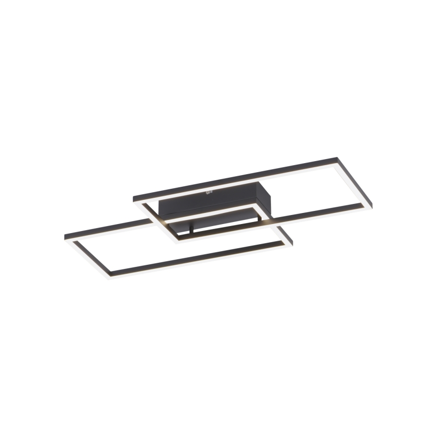 Leuchten Direkt 14140-18 - LED prigušiva plafonska svetiljka IVEN 2xLED/13,5W/230V + daljinski upravljač