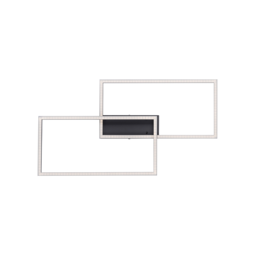 Leuchten Direkt 14140-18 - LED prigušiva plafonska svetiljka IVEN 2xLED/13,5W/230V + daljinski upravljač