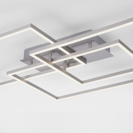 Leuchten Direkt 14150-55 - LED prigušiva plafonska svetiljka IVEN 3xLED/13W/230V + daljinski upravljač