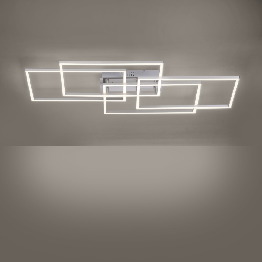 Leuchten Direkt 14151-55 - LED prigušiva plafonska svetiljka IVEN 4xLED/12W/230V + daljinski upravljač