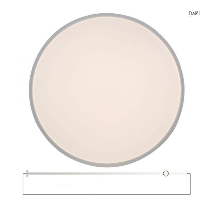 Leuchten Direkt 14208-16 - LED prigušiva plafonska svetiljka COLIN LED/18W/230V
