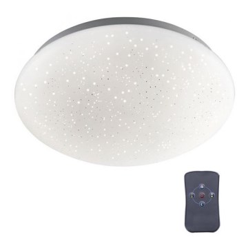 Leuchten Direkt 14241-16 - LED RGB prigušiva stropno svetlo SKYLER LED/5,6W/230V + daljinski upravljač