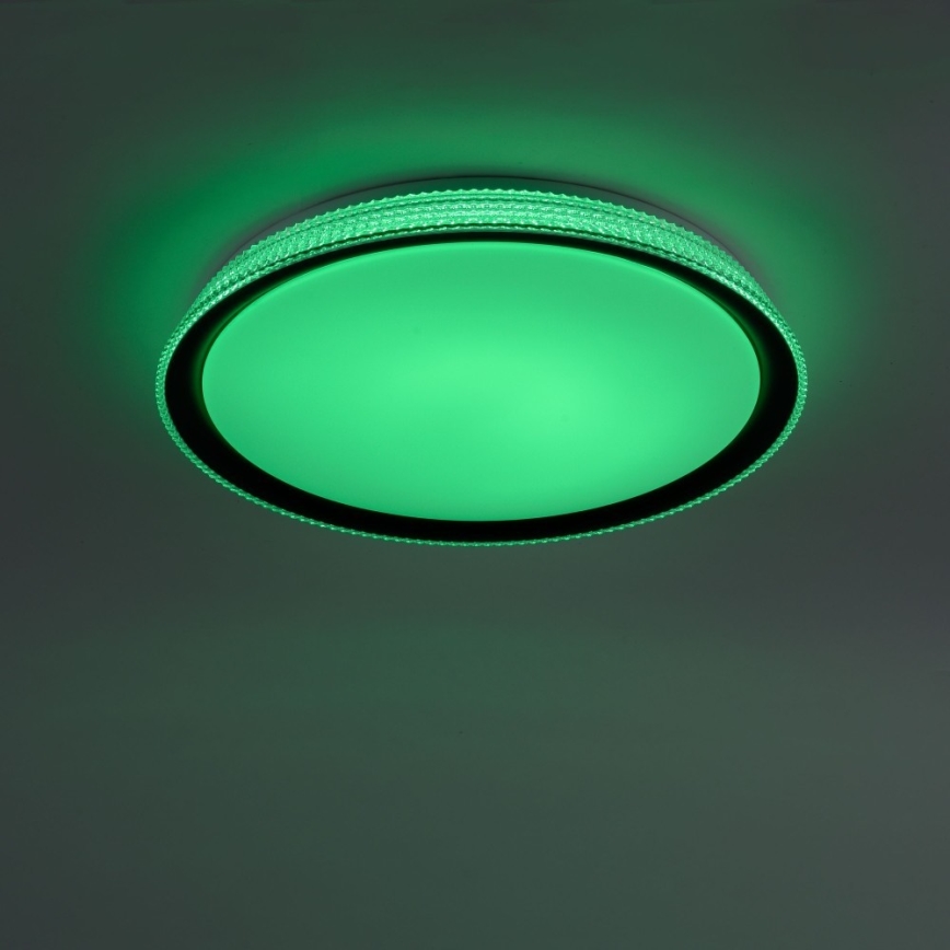 Leuchten Direkt 14339-21 - LED RGB prigušiva plafonska svetiljka KARI LED/37W/230V Tuya 2700-5000K + daljinski upravljač