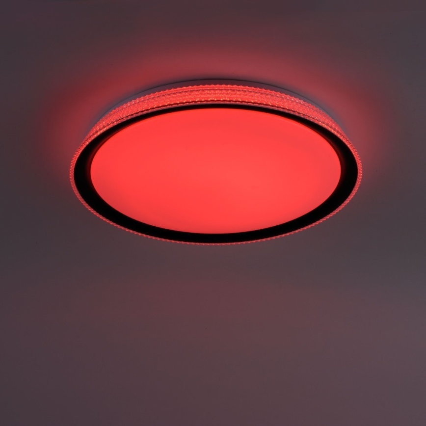 Leuchten Direkt 14339-21 - LED RGB prigušiva plafonska svetiljka KARI LED/37W/230V Tuya 2700-5000K + daljinski upravljač