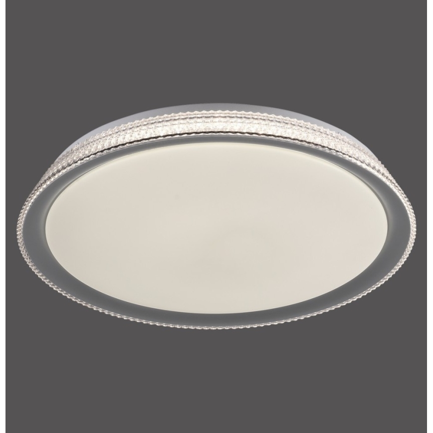 Leuchten Direkt 14339-21 - LED RGB prigušiva plafonska svetiljka KARI LED/37W/230V Tuya 2700-5000K + daljinski upravljač