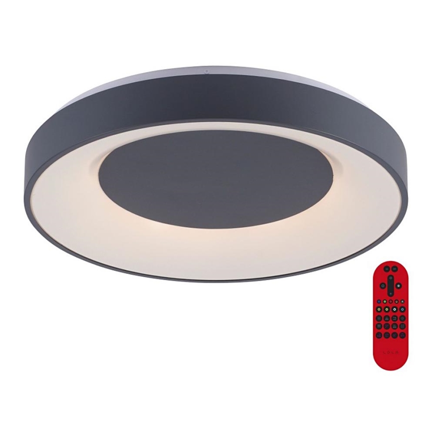 Leuchten Direkt 14346-18 -LED RGB prigušiva plafonska lampa ANIKA LED/26,5W/230V Tuya 2700-5000K + daljinski upravljač