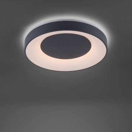 Leuchten Direkt 14346-18 -LED RGB prigušiva plafonska lampa ANIKA LED/26,5W/230V Tuya 2700-5000K + daljinski upravljač