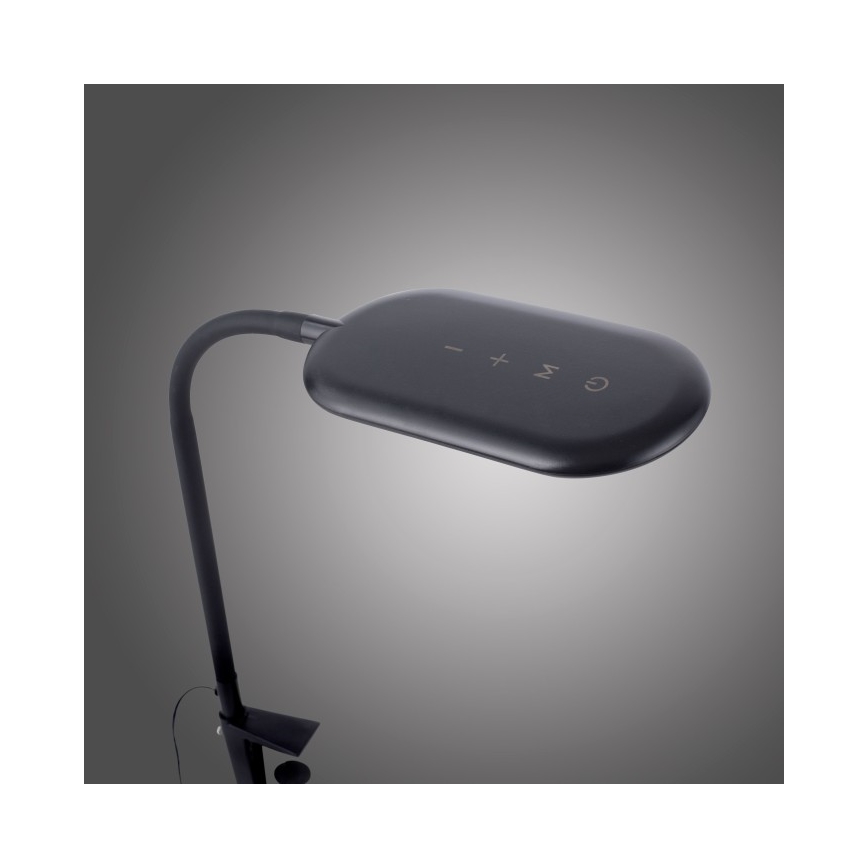 Leuchten Direkt 14404-18-LED prigušiva stona lampa sa klipom KELLY LED/7W/230V 3000/4000/6000K